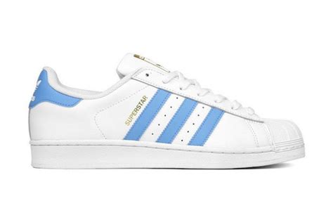 adidas original superstar light blue.